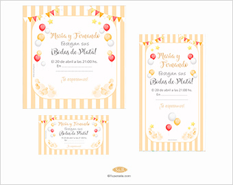 Invitación Bodas de Plata