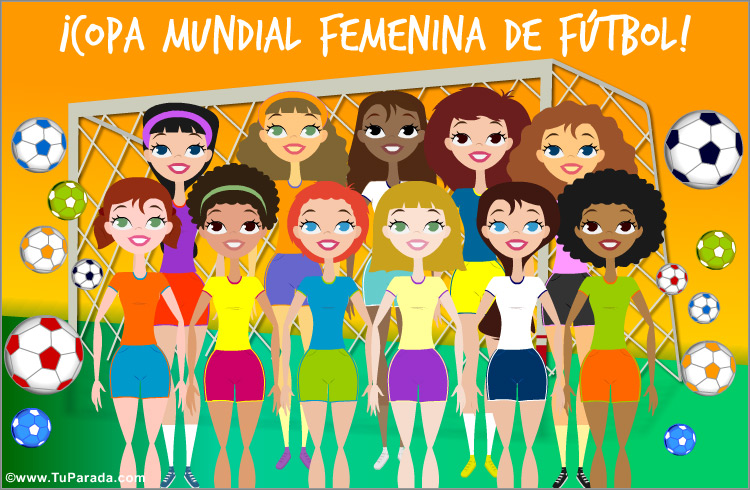 Tarjeta - Copa Mundial Femenina de Fútbol