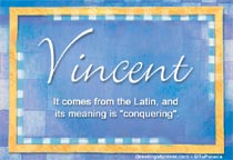 Meaning of the name Vincent