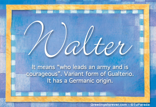 Ecard - Walter