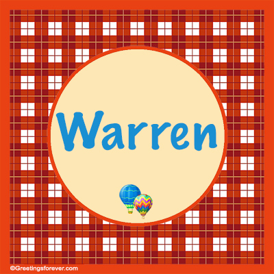 Image Name Warren