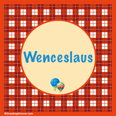 Image Name Wenceslaus