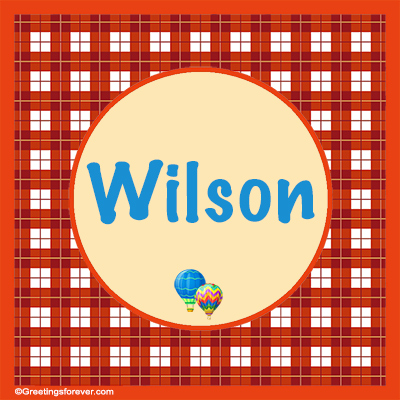 Image Name Wilson