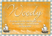 Meaning of the name Woody