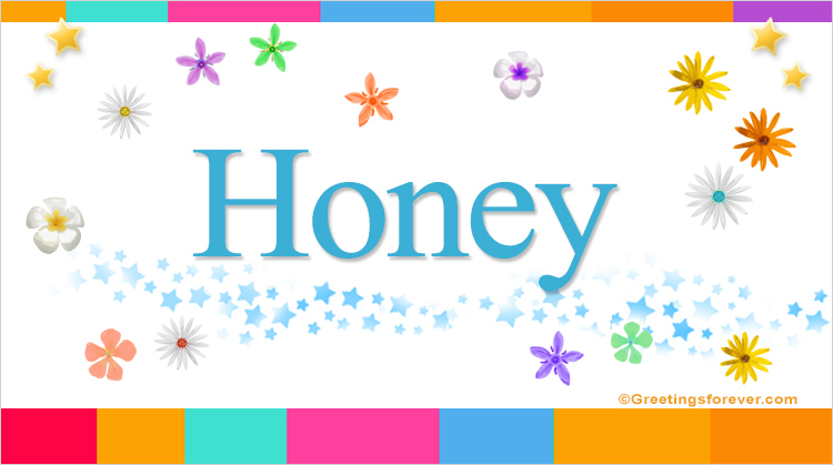 Nombre Honey, Imagen Significado de Honey