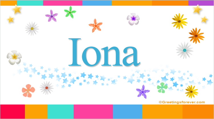Nombre Iona, Imagen Significado de Iona