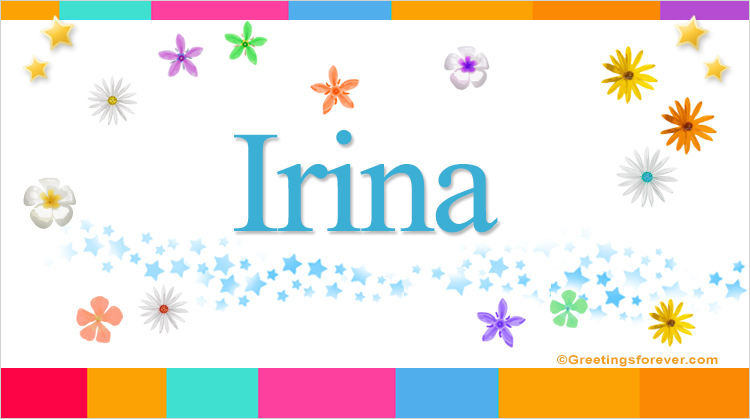 Nombre Irina, Imagen Significado de Irina
