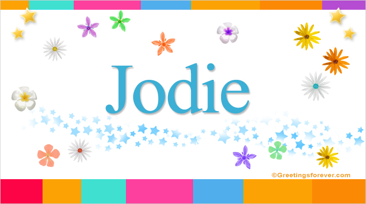 Nombre Jodie, Imagen Significado de Jodie