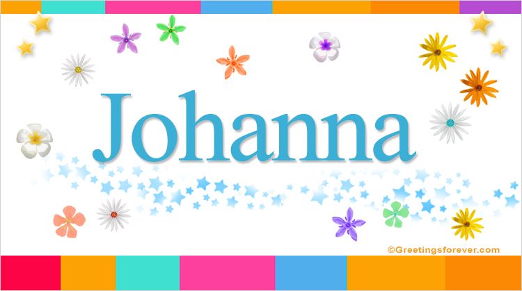 Nombre Johanna, Imagen Significado de Johanna