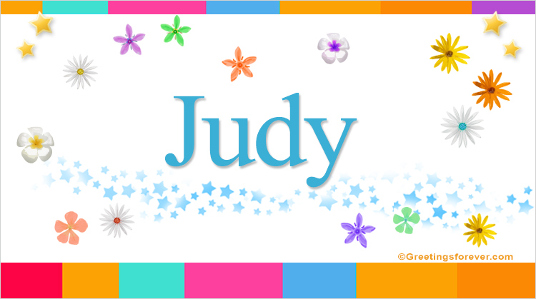 Nombre Judy, Imagen Significado de Judy