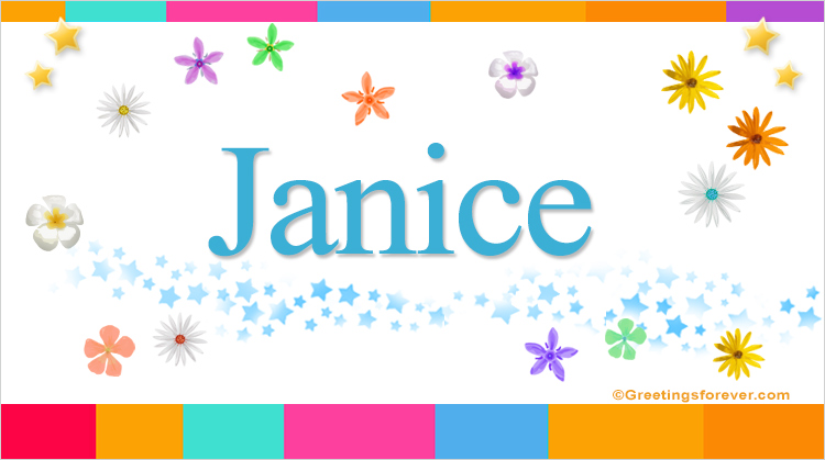 Nombre Janice, Imagen Significado de Janice