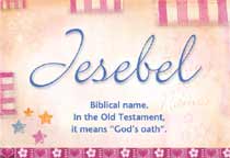 Meaning of the name Jesebel