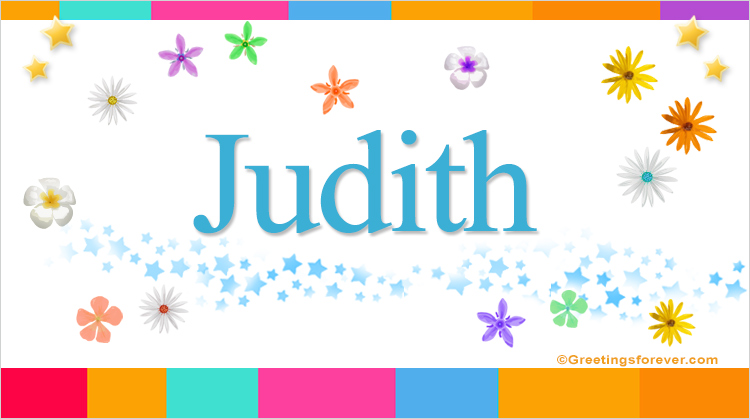 Nombre Judith, Imagen Significado de Judith