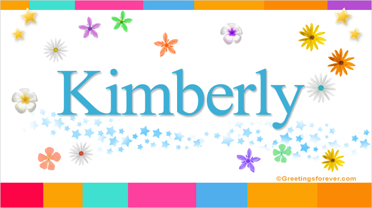 Nombre Kimberly, Imagen Significado de Kimberly