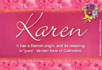 Karen meaning in english