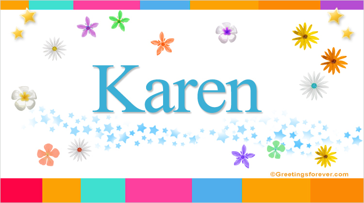 Nombre Karen, Imagen Significado de Karen