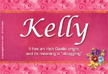 Meaning of the name Kelly