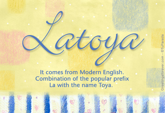 Ecard - Latoya