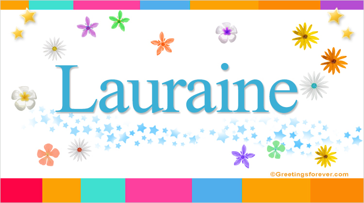 Nombre Lauraine, Imagen Significado de Lauraine