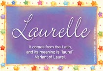 Meaning of the name Laurelle