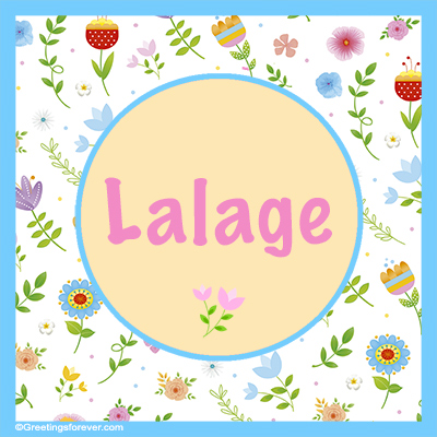 Image Name Lalage