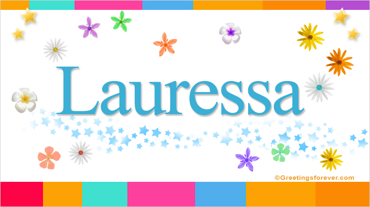 Nombre Lauressa, Imagen Significado de Lauressa