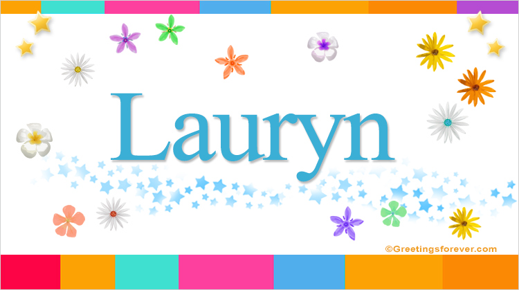 Nombre Lauryn, Imagen Significado de Lauryn