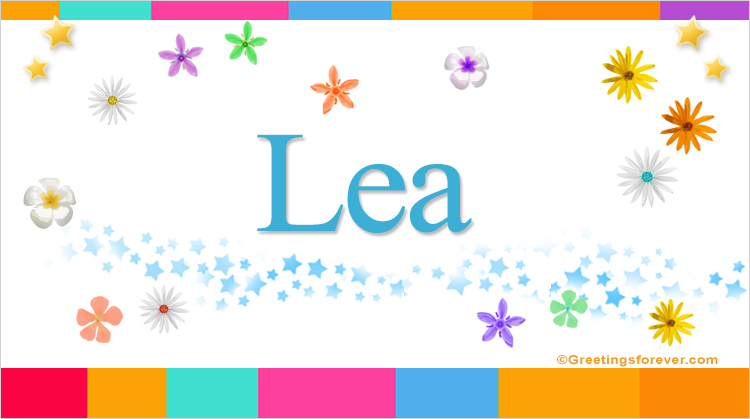 Nombre Lea, Imagen Significado de Lea