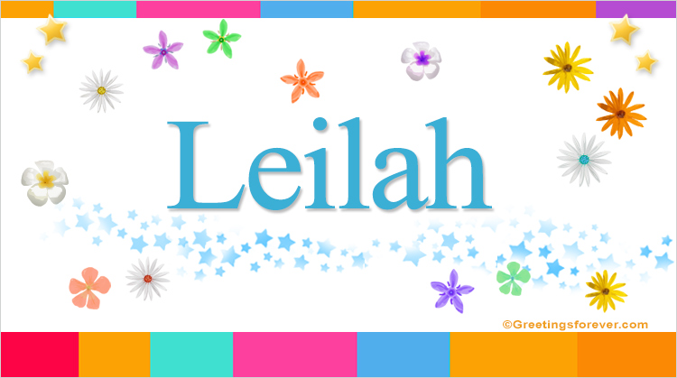 Nombre Leilah, Imagen Significado de Leilah