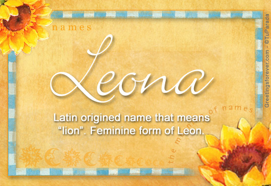 Ecard - Leona