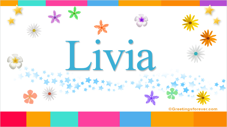 Nombre Livia, Imagen Significado de Livia