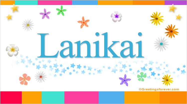 Nombre Lanikai, Imagen Significado de Lanikai