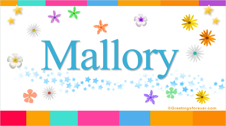 Nombre Mallory, Imagen Significado de Mallory