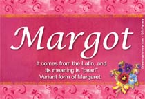 Meaning of the name Margot