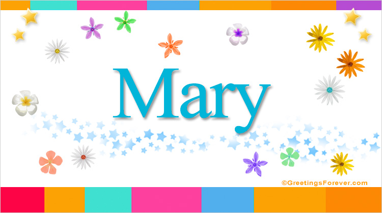 Nombre Mary, Imagen Significado de Mary
