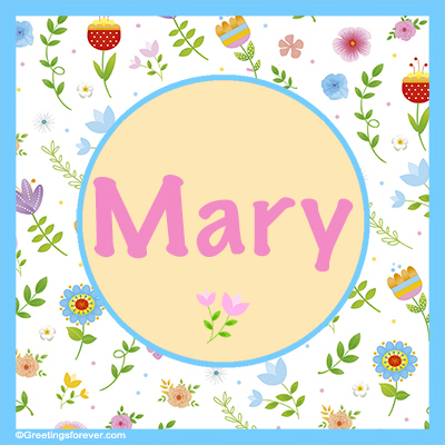 Image Name Mary