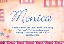 Meaning of the name Monica