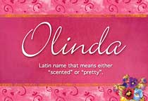 Meaning of the name Olinda