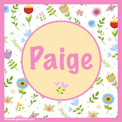 Image Name Paige