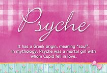 Meaning of the name Psyche