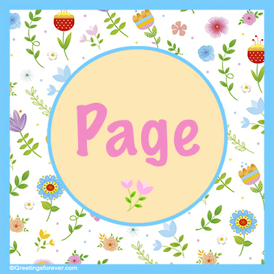 Image Name Page