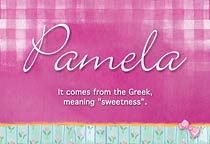 Meaning of the name Pamela