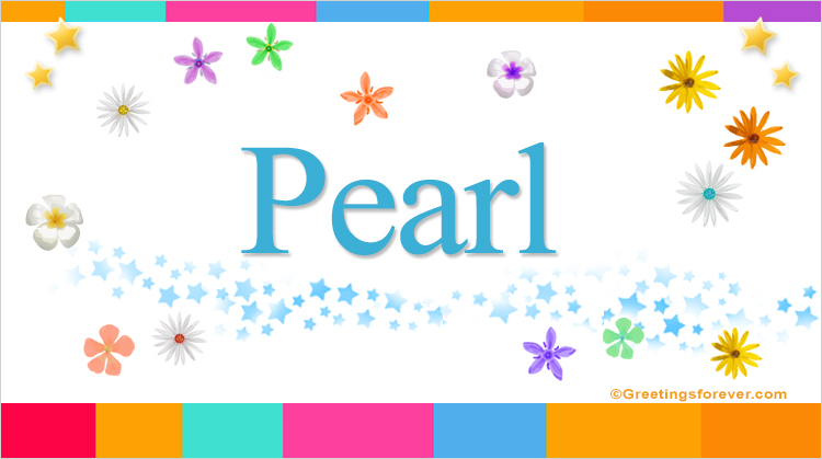 Nombre Pearl, Imagen Significado de Pearl
