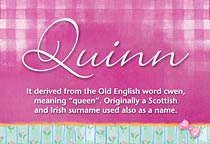 Meaning of the name Quinn