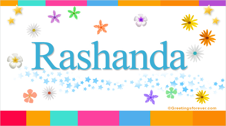 Nombre Rashanda, Imagen Significado de Rashanda