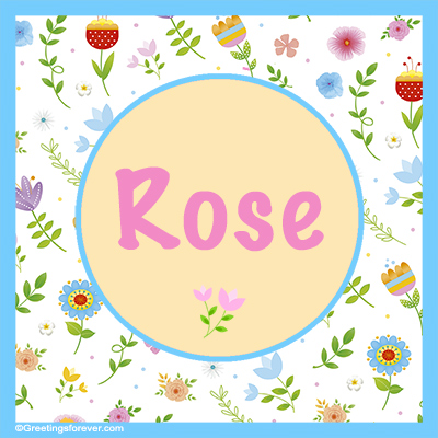 Image Name Rose