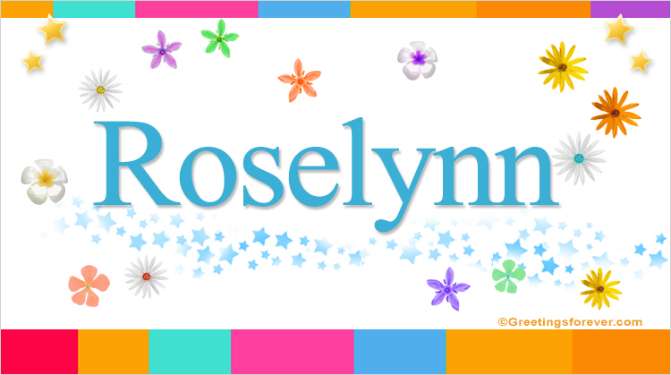 Nombre Roselynn, Imagen Significado de Roselynn