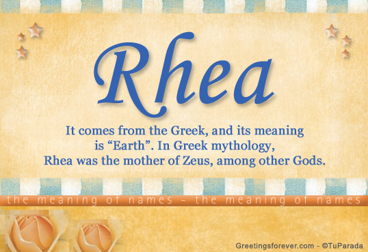 Ecard - Rhea