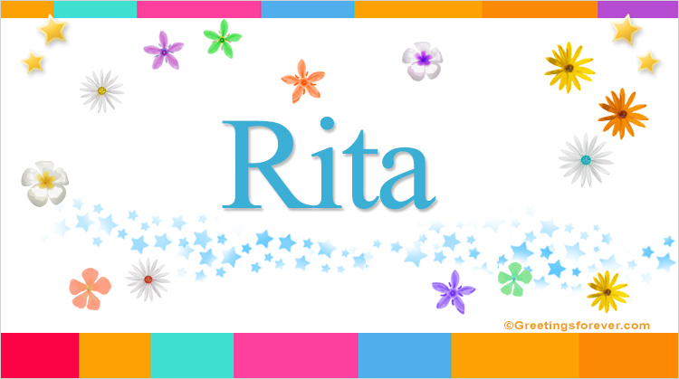 Nombre Rita, Imagen Significado de Rita
