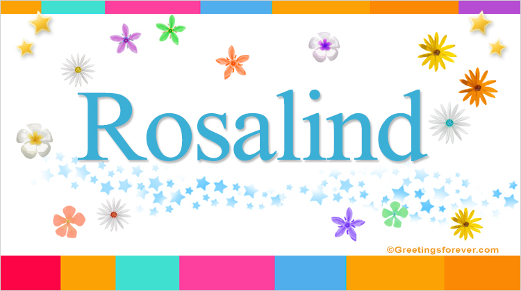 Nombre Rosalind, Imagen Significado de Rosalind